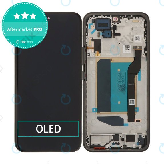 Schermo OLED per Xiaomi Redmi Note 15 Pro+ 5G, Vetro touch con cornice