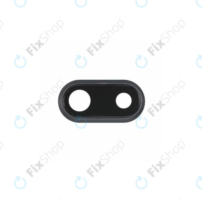 Lente fotocamera posteriore e frame per iPhone 8 Plus, Space Gray