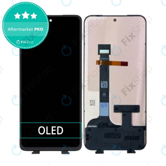 Schermo OLED per MotGoldla Edge 30 Neo, Vetro touch senza cornice