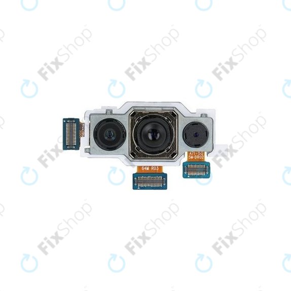 Modulo fotocamera posteriore 64MP + 12MP + 5MP per Samsung A71 A715F
