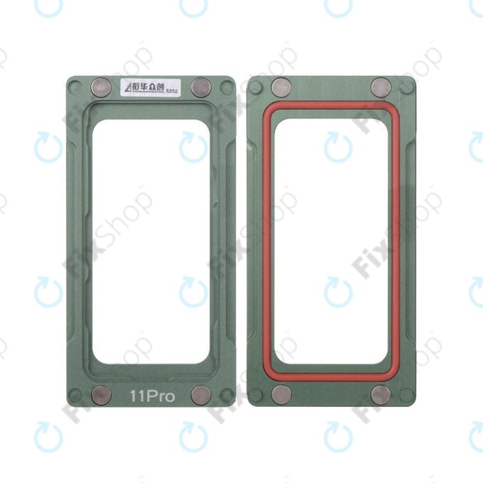 Stampo magnetico di fissaggio a pressione per laminazione per iPhone 11 Pro, XHZC