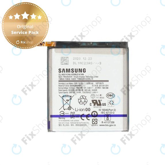 Batteria per Samsung S22 Plus S906B, EB-BS906ABY, GH82-27502A, 4500mAh, Genuine Service Pack