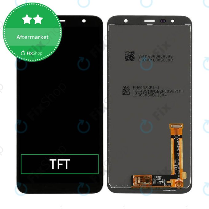 Schermo per Samsung J4 Plus J415F (2018), J6 Plus J610F (2018), Vetro touch senza cornice