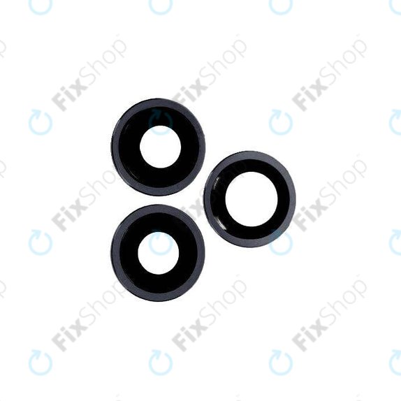 Lente fotocamera posteriore e frame 3 pz per iPhone 12 Pro Max, Graphite