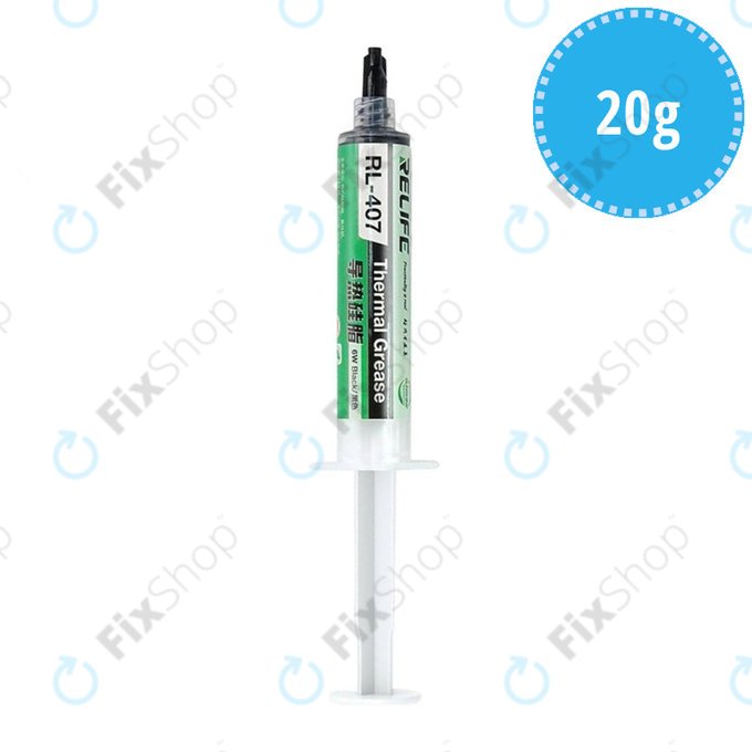 Pasta termica siliconica nera 20 g, Relife RL-407
