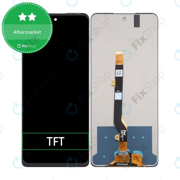 Schermo LCD per Infinix Note 30 5G X6711, Vetro touch senza cornice