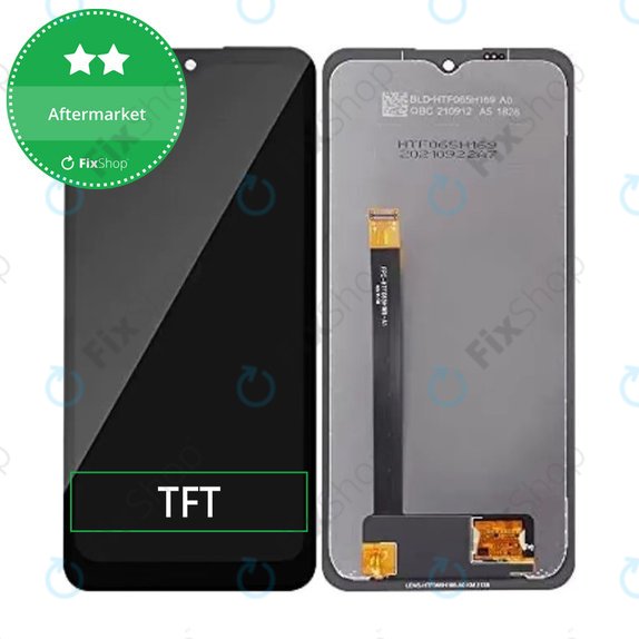 Schermo LCD per Oukitel WP15, Vetro touch senza cornice
