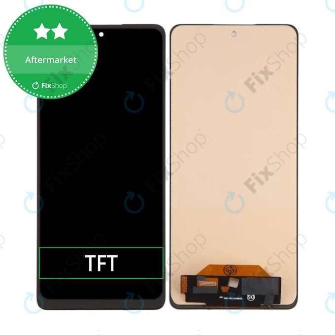 Schermo per Samsung A73 A736, Vetro touch senza cornice