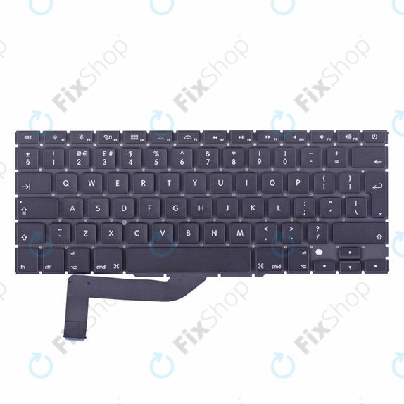 Tastiera UK per MacBook Pro 15" A1398 (Mid 2012 - Mid 2015)