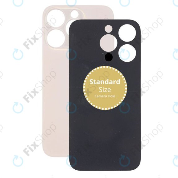Vetro scocca posteriore per iPhone 14 Pro, Gold