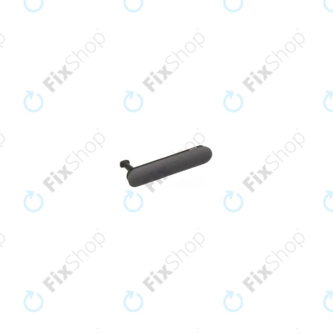 Cover connettore di ricarica per Sony Xperia Z3 D6603, Black, 1282-1777, Genuine Service Pack