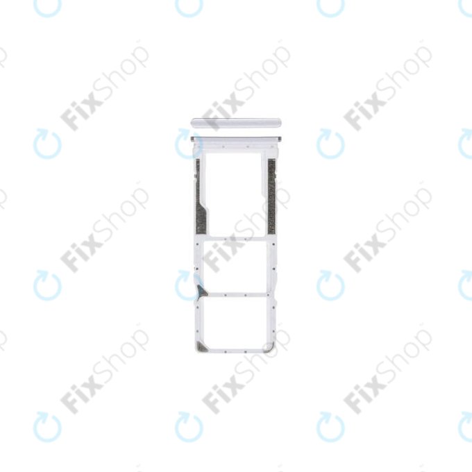 SIM e SD Tray per Xiaomi Redmi Note 9S, Note 9 Pro, Glacier White