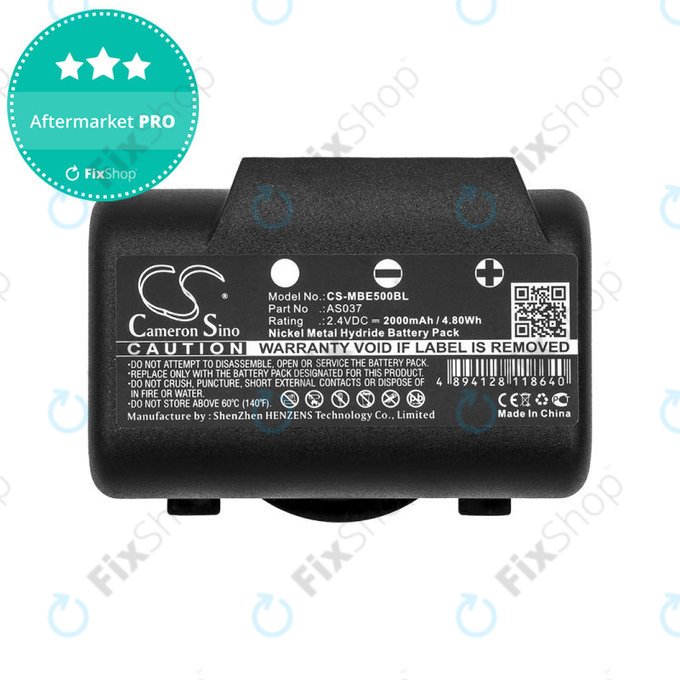 Batteria per Imet BE5000, AS037, Ni-MH, 2000mAh, 2.4V, HQ