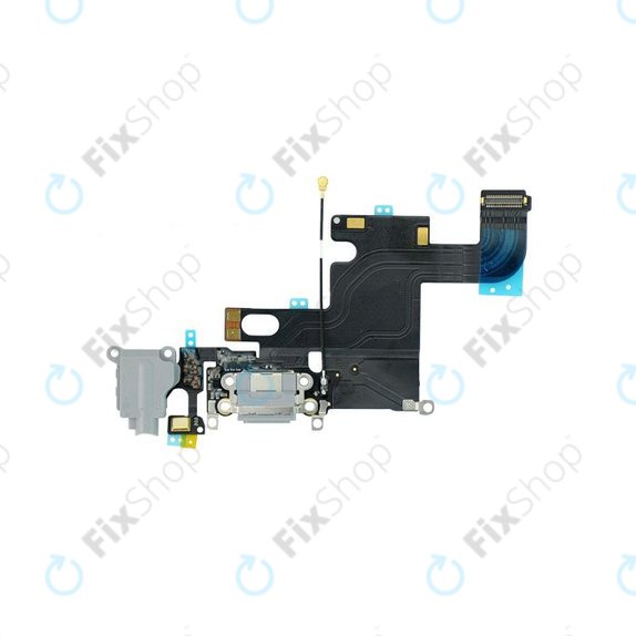 Connettore di ricarica con Cavo flex per iPhone 6, Black