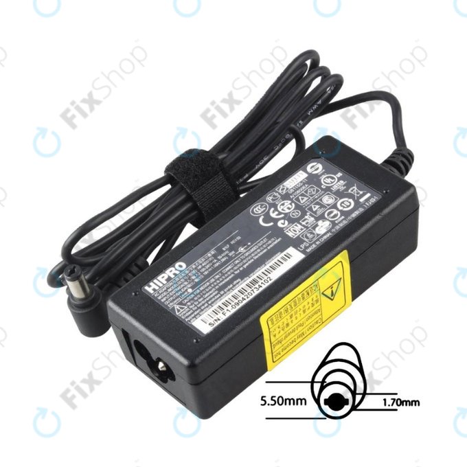 Adattatore di ricarica per Acer, 30W, 19V, 77011046, Genuine Service Pack