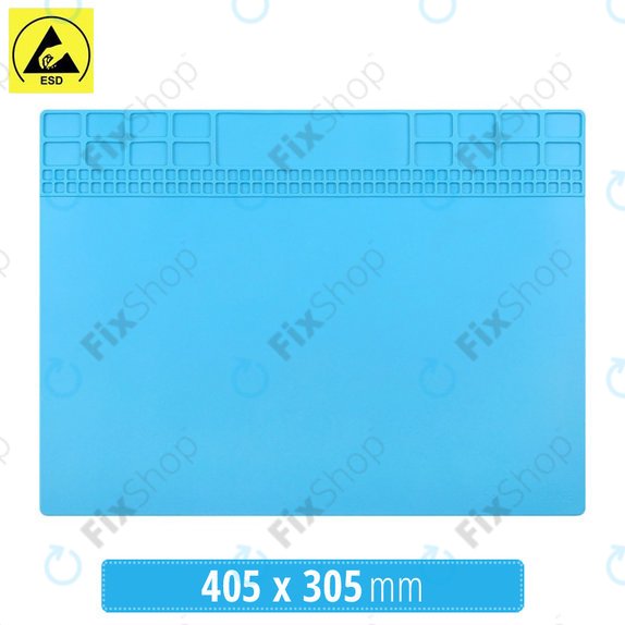 Tappetino in silicone antistatico ESD magnetico termoresistente 40.5 x 30.5cm, Sunshine SS-004B