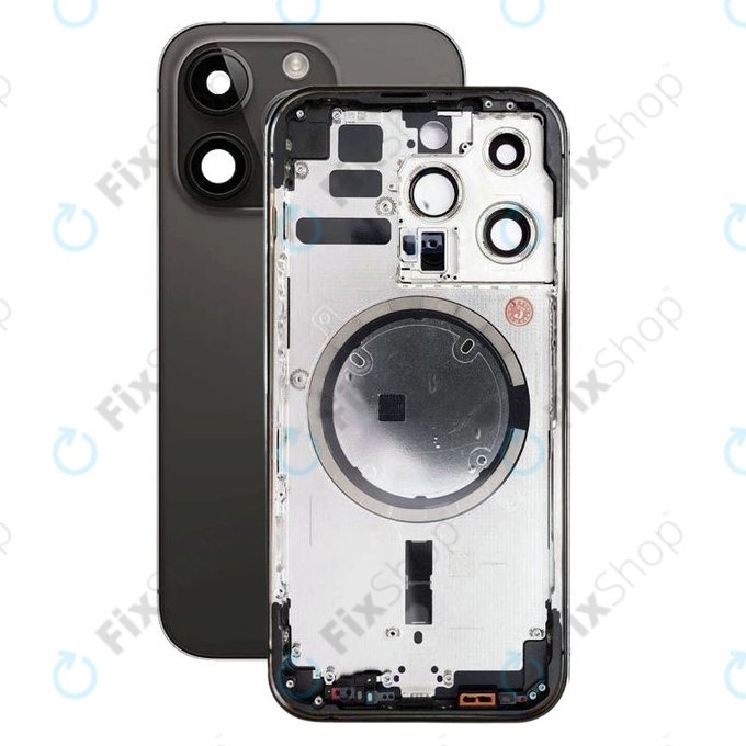 Scocca posteriore per iPhone 14 Pro, Space Black