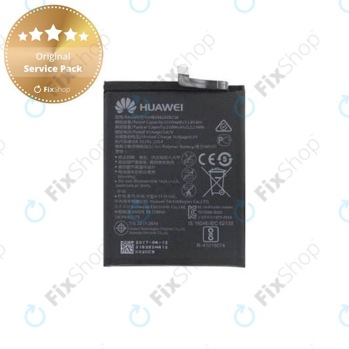 Batteria per Huawei Honor 9 STF-L09, P10, HB386280ECW, 24022351, 24022182, 24022362, 24022580, 3200mAh, Genuine Service Pack