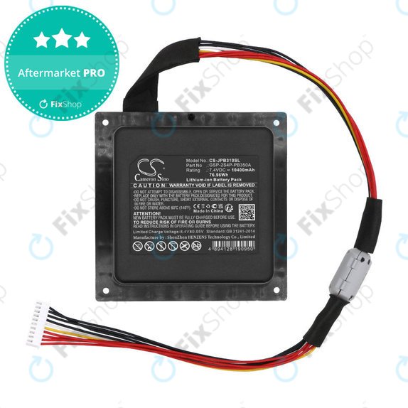 Batteria per JBL PartyBox 310, GSP-2S4P-PB350B, Li-Ion, 10400mAh, 7.4V, HQ