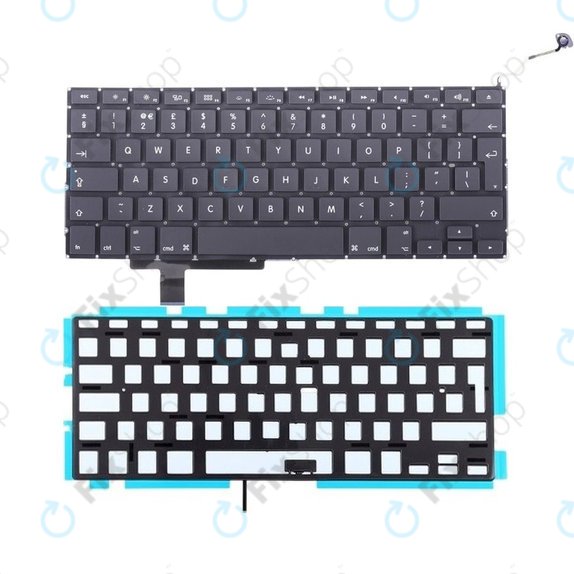 Tastiera con retroilluminazione UK/EU per MacBook Pro 17" A1297 (Early 2009 - Late 2011)