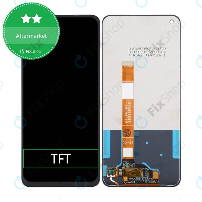 Schermo LCD per Oppo A52, Vetro touch senza cornice