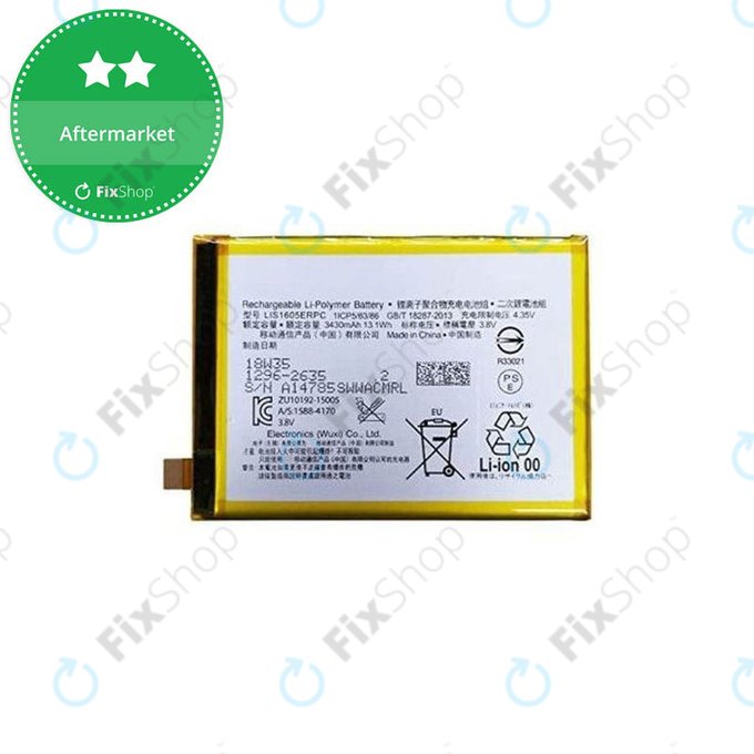 Batteria per Sony Xperia Z5 Premium E6853, Dual E6883, LIS1605ERPC, 3430mAh