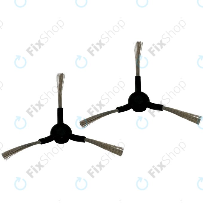 Spazzola laterale, 2 pz, Nero per Xiaomi Dreame S10, S10 Pro, Dreame Bot L10 Ultra, L10s Pro Ultra, Mi Robot Vacuum X10+