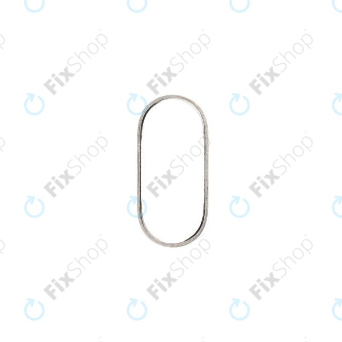 Frame lente fotocamera posteriore per iPhone X, Silver