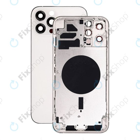 Scocca posteriore per iPhone 12 Pro Max, Silver