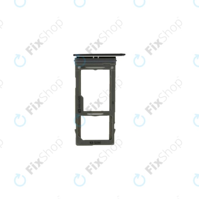 SIM/SD Tray per Samsung S9 G960F, Midnight Black