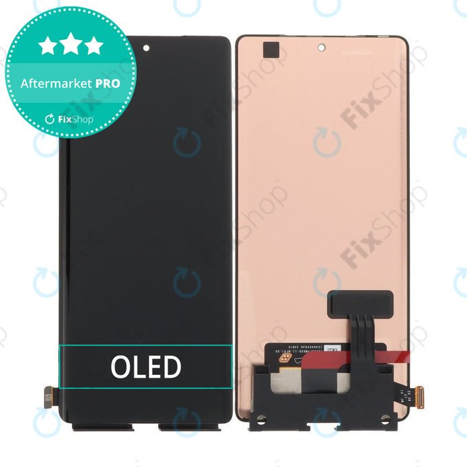 Schermo OLED per Infinix Note 40 Pro 5G, Vetro touch senza cornice