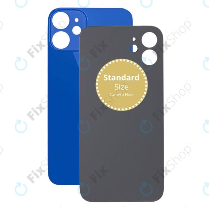 Vetro scocca posteriore per iPhone 12 Mini, Blue