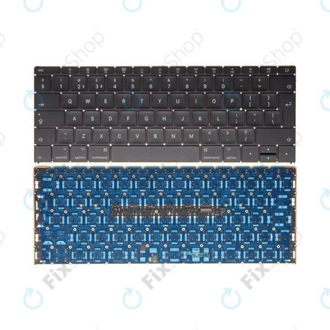 Tastiera con retroilluminazione UK per MacBook 12" A1534 (Early 2015)
