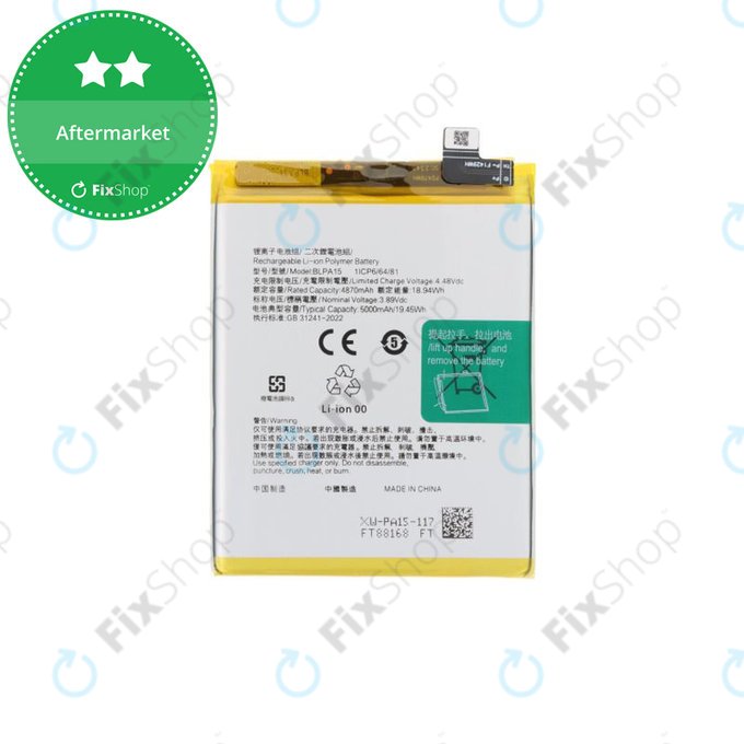 Batteria per Realme 11 Pro RMX3771, BLPA15, 5000mAh