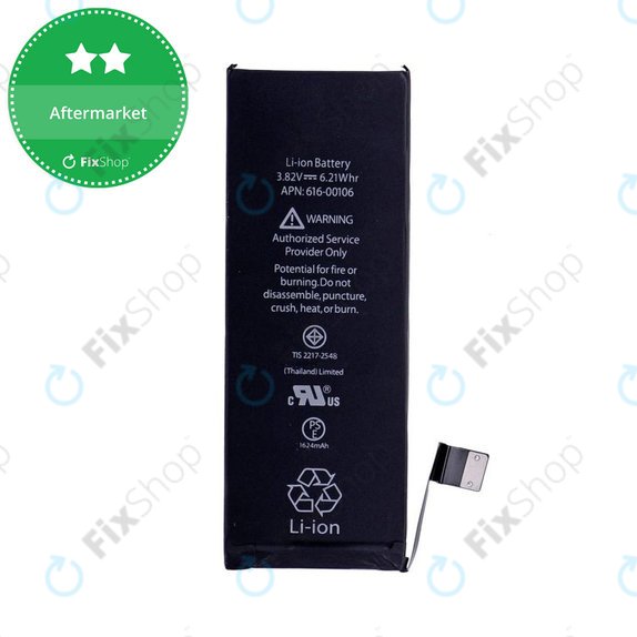 Batteria per iPhone SE, 1624mAh