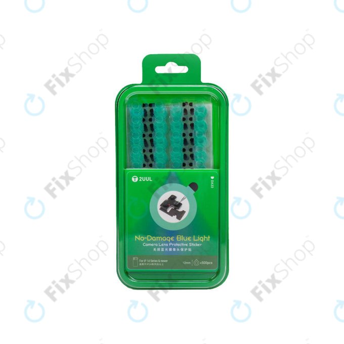 Adesivi protettivi anti luce blu per lente fotocamera 500 pz/confezione, 2UUL DA33