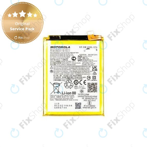 Batteria per Motorola Edge 20 Lite XT2139, NT50, SB18D11784, 5000mAh, Genuine Service Pack