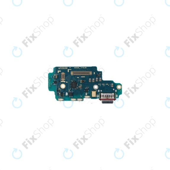 Scheda PCB connettore di ricarica per Samsung S24 Ultra S928B, GH96-16497A, Genuine Service Pack