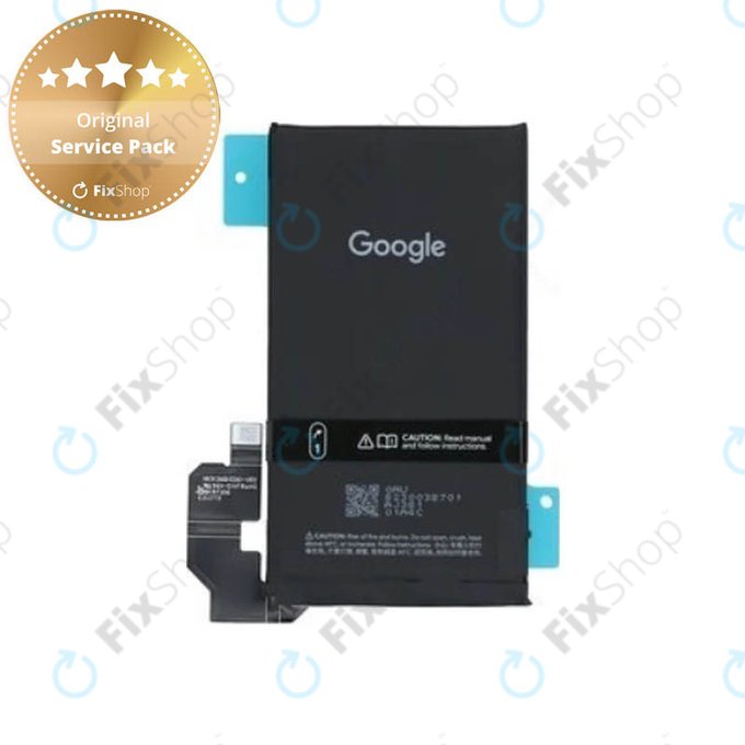 Batteria per Google Pixel 8 Pro GC3VE, G1MNW, G949-00704-01, 5050mAh, Genuine Service Pack