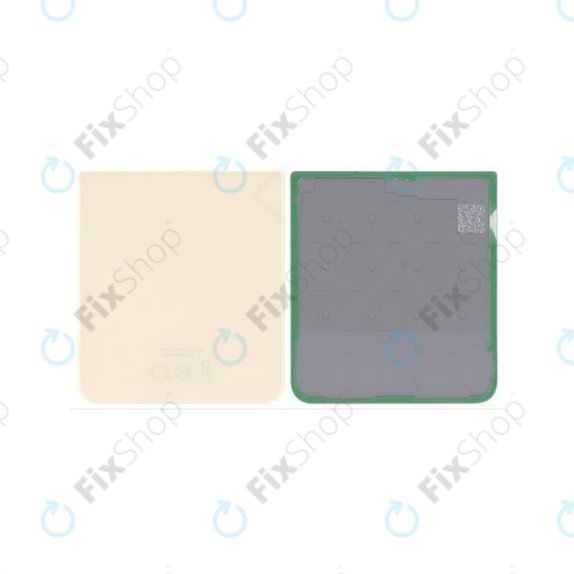 Cover batteria per Samsung Z Flip 3 F711B, Cream, GH82-26293B, Genuine Service Pack