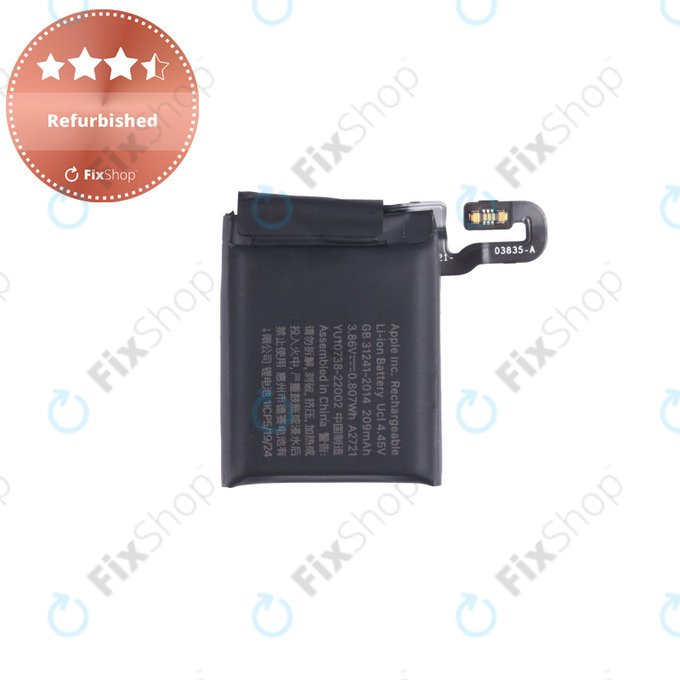 Batteria A2721 per Apple Watch SE 2 40mm, 209mAh, Refurbished