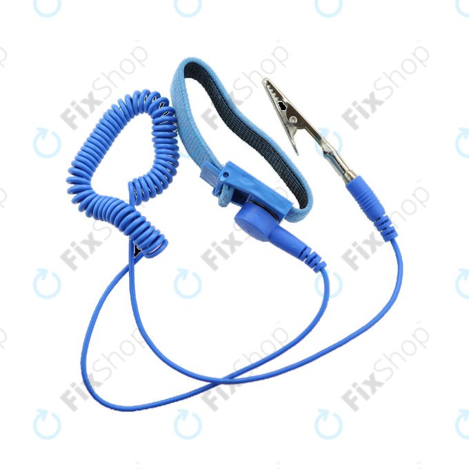 Braccialetto antistatico ESD con cavo 100cm