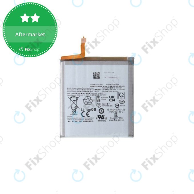 Batteria per Samsung S23 S911B, EB-BS912ABY, 3900mAh