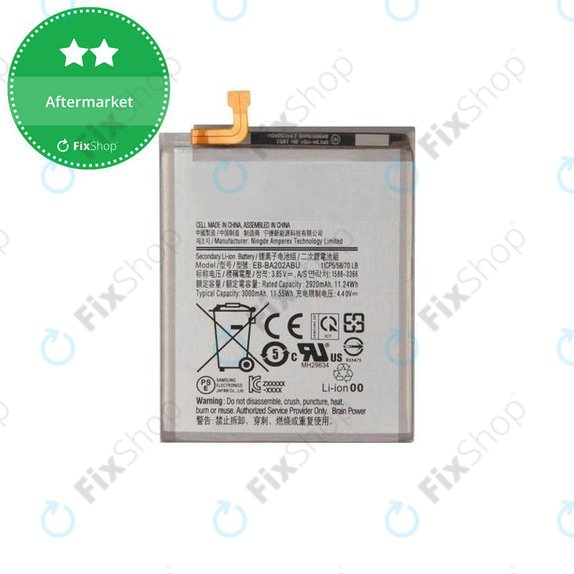 Batteria per Samsung A20e A202F, EB-BA202ABU, 3000mAh