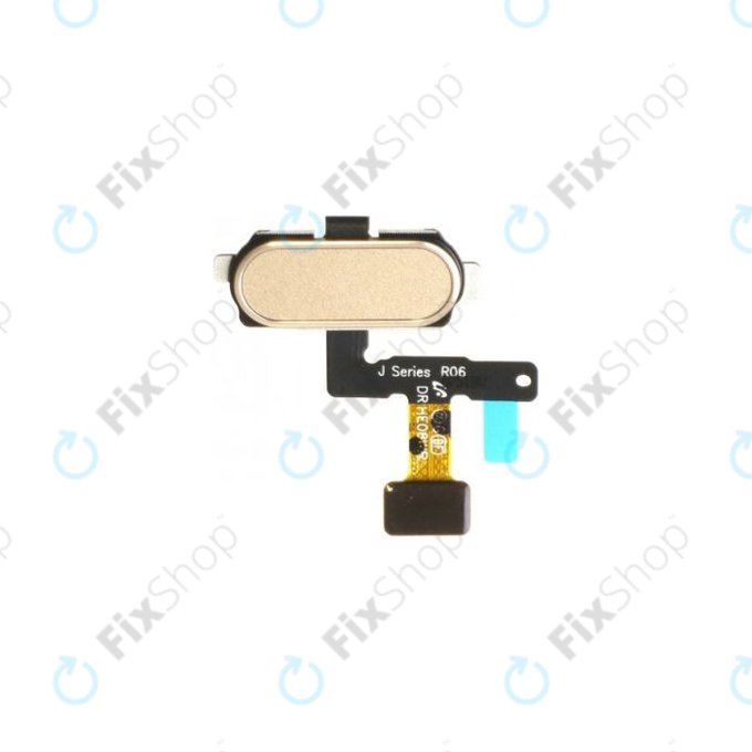 Pulsante Home con Cavo flex per Samsung J5 J530F (2017), Gold, GH96-10801C, Genuine Service Pack