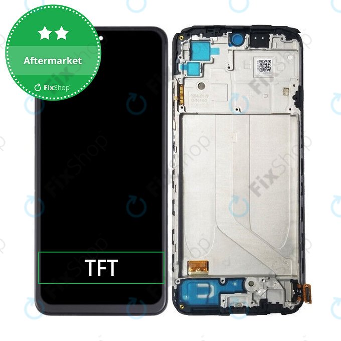 Schermo per Xiaomi Poco M5s, Vetro touch con cornice