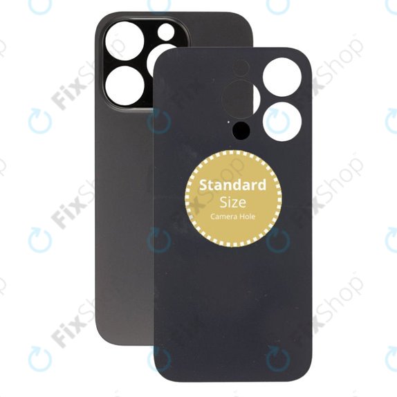 Vetro scocca posteriore per iPhone 14 Pro, Space Black