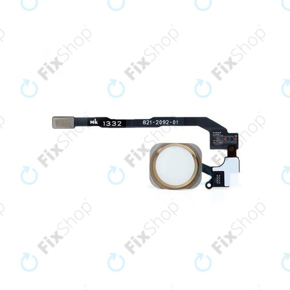 Tasto Home e cavo flex per iPhone 5S, SE, Gold