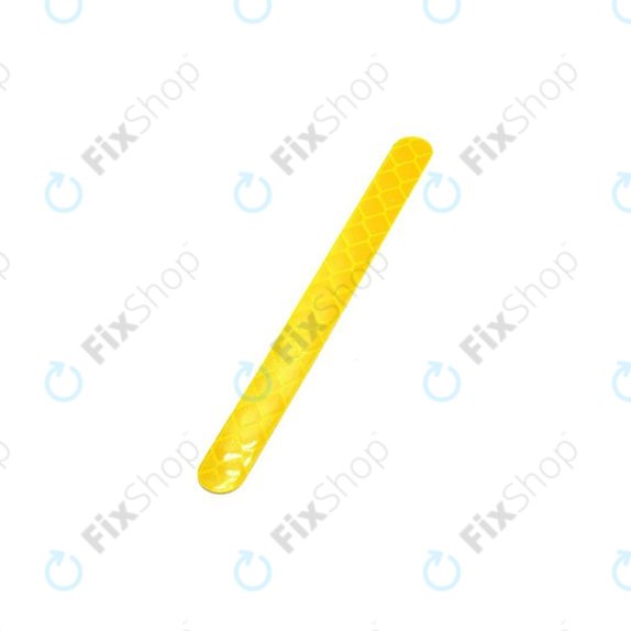 Striscia decorativa motore Tipo I per Xiaomi Mi Electric Scooter 1S, 2 M365, Essential, Pro, Pro 2, Yellow, C002550015200, Genuine Service Pack