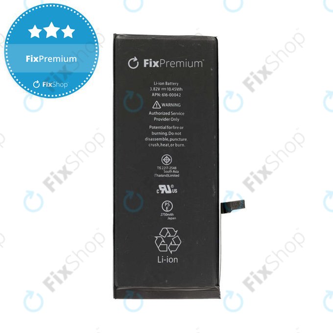 Batteria per iPhone 6S Plus, 2750mAh, FixPremium
